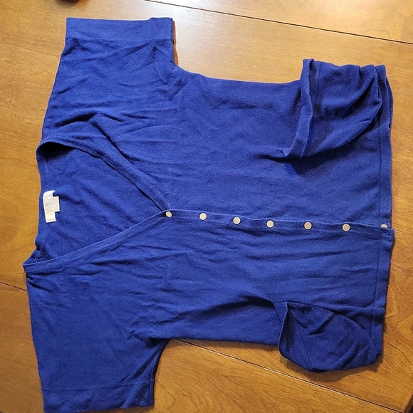 Last Chance! Michael Kors Short Sleeve Cardigan - Picture 2 of 13